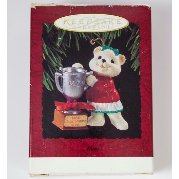 Hallmark KS Most Outstanding Mom Christmas Ornament 1994 - Picture 8 of 10